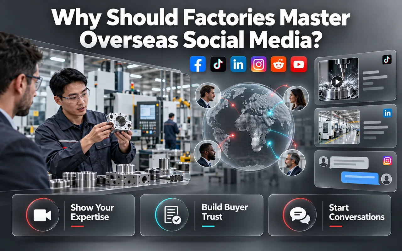 Why Should Factories Master Overseas Social Media?