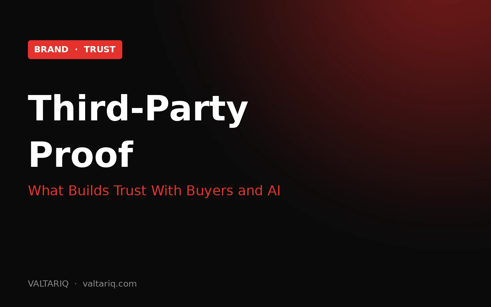 Third-Party Proof for Exporters: What Builds Trust With Buyers and AI Search